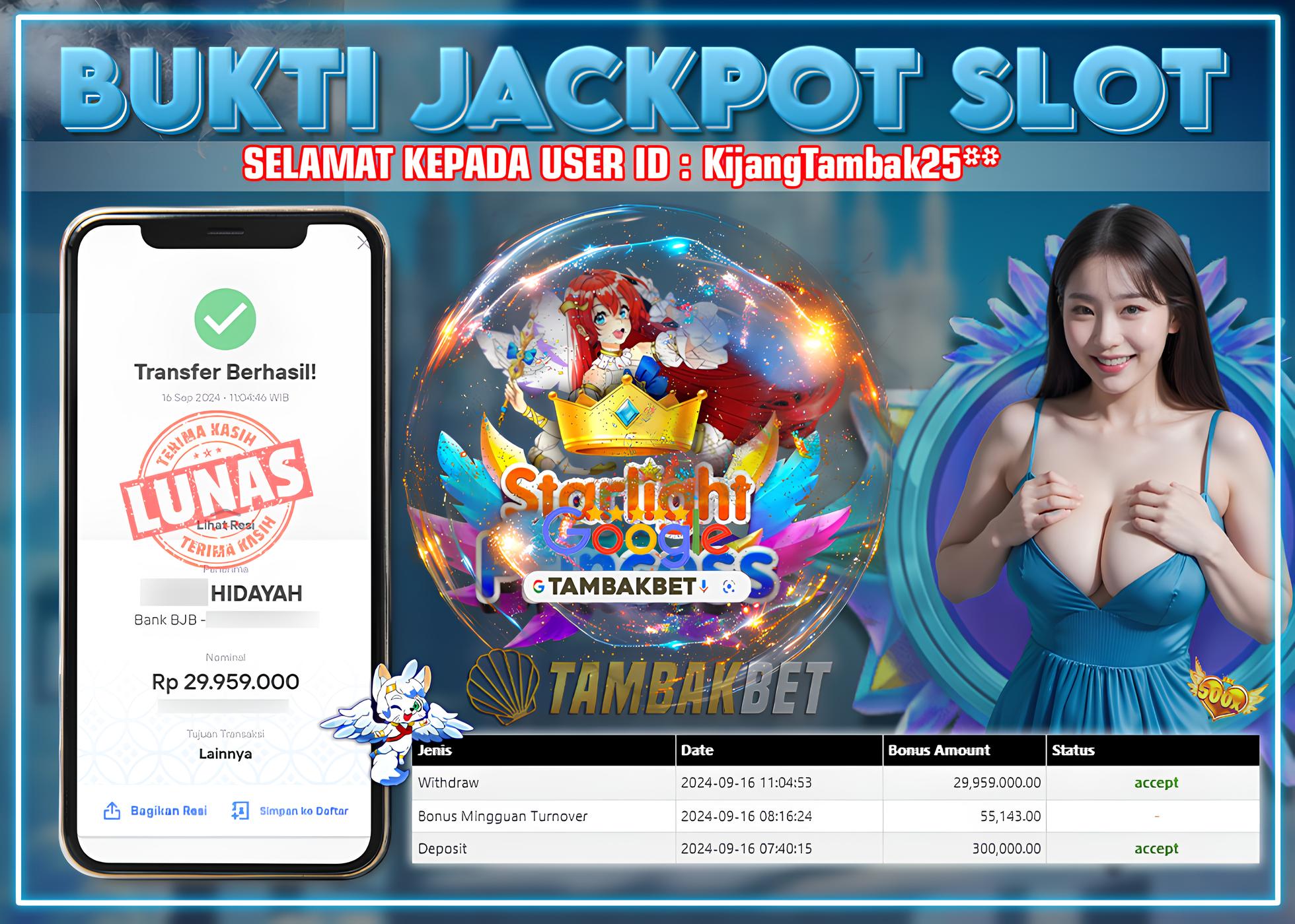 TAMBAKBET LAGI DAN LAGI JACKPOT STARLIGHT PRINCES